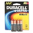 DURACELL PRODUCTS COMPANY / DURMX2400B8Z / Ultra Photo/Electronic Batteries, AAA, 8/pack / Sold as 1 PK