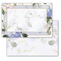 Hydrangeas - Set of 10 Correspondence Greeting Cards and Envelopes