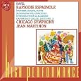 Ravel: Rapsodie Espagnole; Mother Goose Suite; Alborada del gracioso; Introduction and Allegro; Daphnis et Chloe, Suite No. 2