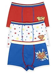 3 Pack Cotton Rich Assorted Superman™ Trunks