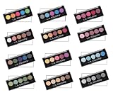 LOT OF 12 NEW DESIGNER METALLIC Bright and Bold L.A. COLORS Eyeshadow Magnificent eyeshades in 50 colors