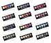 LOT OF 10 NEW DESIGNER METALIC Bright and Bold L.A. COLORS Eyeshadow Magnificent eyeshades in 60 colors
