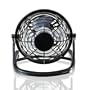 CSL - USB Ventilator | Tischventilator / Fan | PC / Notebook | in schwarz