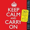Keep Calm and Carry On Page-A-Day Calendar 2012