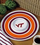 Virginia Tech University Hokies Serving Tray Chip n Dip