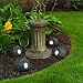 Solar rock effect spotlights pack of 4