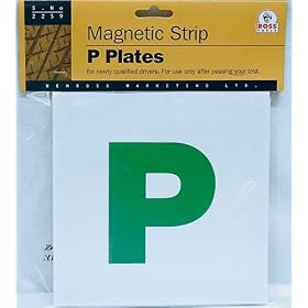 Pass Plate P Plate Magnetic