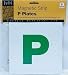 Magnetic Green P Plates 2/pk