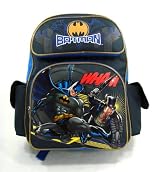 Batman Backpack  - Dark Knight 16in Large Backpack - Batman Vs. THE Penguin Backpack