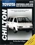 Toyota Cressida and Van, 1983-90 (Chilton's Total Car Care Repair Manuals)