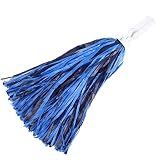 Navy & Light Blue Pom Pom