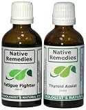 Native Remedies Thyroid Assist and Fatigue Fighter ComboPack for hypothyroid conditions and associated fatigue
