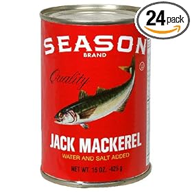 Seasons Tall Mackerel, 15-Ounces (Pack of 24)