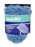 Buffalo Industries Microfiber/Chenille Wash Mitt  - Blue