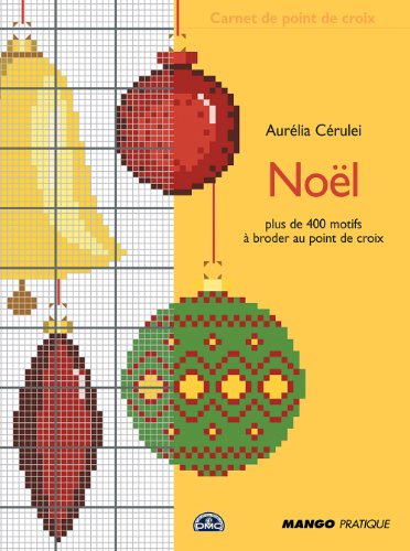 Noël au point de croix (Carnet de point de croix) (French Edition)