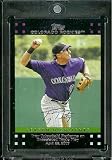 2007 Topps Update # 209 Troy Tulowitzki - Season Highlight - Triple Play - Colorado Rockies - MLB Baseball Card