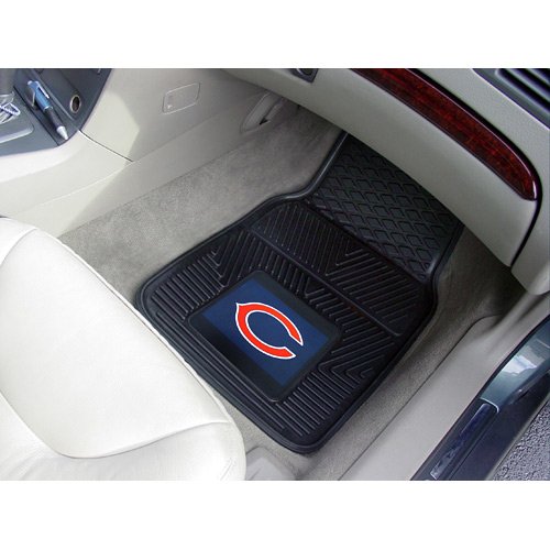 Nifty 8753 NFL-Chicago Bears Vinyl Universal Heavy Duty Fan Floor Mat