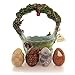 Jim Shore Heartwood Creek Woodland Basket with 4 Eggs