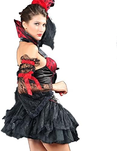 LFDDR Women's Sexy Halloween Witch Stage Equipment Game Uniforms M Figure
