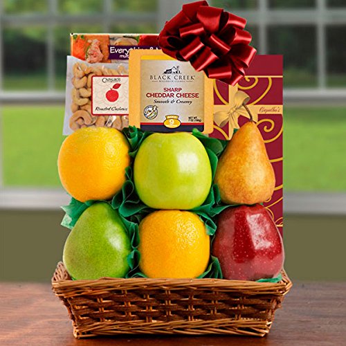 Splendid Sugar Free Fresh Fruit Gift Basket by Capalbo's Gift Baskets