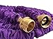 GreenBest Expandable Garden Hose, Purple, 50 Feet, 5/8 Diameter, Brass Sprayer and Couplings（ Purple）