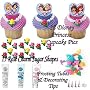 Disney Princess Cakes Cupcakes - Do It Yourself Decorating Kit - 42 Pieces Total