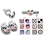 Black, White & Red Infant Stimulation TOY TRIO