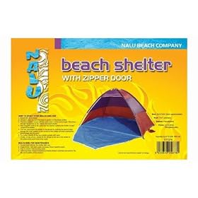 210 x 120 x 120cm MONODOME BEACH TENT WITH ZIP DOOR