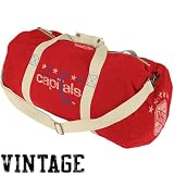 Mitchell & Ness Washington Capitals Red Vintage Canvas Duffel Bag