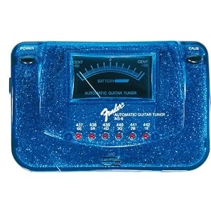 Fender Ag6 Tuner, Blue Sparkle
