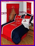 St Louis Cardinals 4pc MVP Twin Comforter/Sheets Bed Set