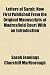 Letters of Sarah; Now First Published from the Original Manuscripts at Madresfield Court with an Introduction