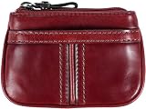Fossil Coin Pouch - Claudia Zip Coin (Color: Red)