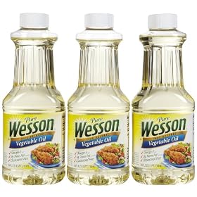 Pure Wesson 100% Natural Vegetable Oil 24 oz