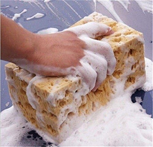 Honice Honeycomb Big Durable Soft Coral Car Dish Washing Sponge Kit Rich Foam Cleaning Sponge