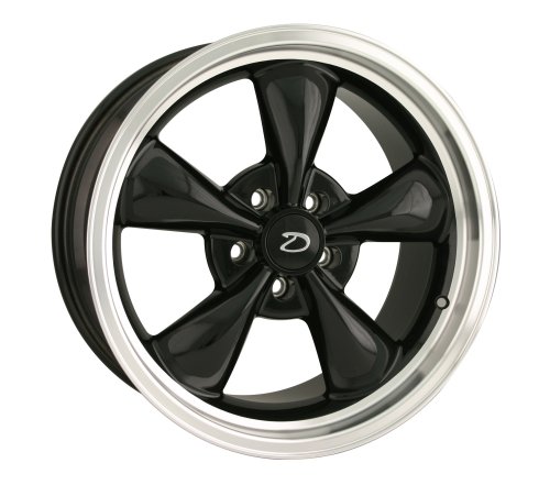 Detroit Bullet (Series 810) Black - 17 x 9 Inch Wheel