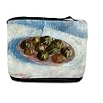 Cheap Rikki KnightTM Van Gogh Art Basket of Apples Messenger Bag - Book Bag - Unisex - Ideal Gift for all occassions!