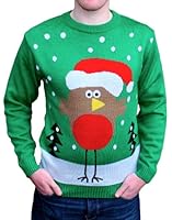 CandyChristmasJumpers Pull Homme Vert Vert