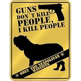 New  Obey The Neapolitan Mastiffs  Parking Sign Dog