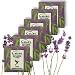 5 MOTH REPELLENT SACHETS WITH LAVENDER - for Drawers, Cupboards etc.