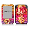 Diabloskinz Protective Skin for The Kindle Keyboard - Pink Red Collage