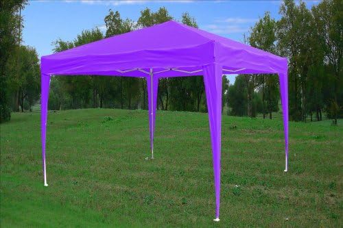 10'x10' Pop Up Canopy Party Tent EZ CS - 8 Color Available (Purple) by DELTA® Canopies