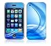 Blue Neon Lights Decorative Skin Cover Decal Sticker for Apple 2G iPhone (1st Gen)