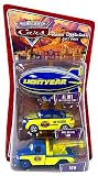 Review Mattel DISNEY PIXAR CARS / Disney Pixar Cars Race Officials Gift Pack Al Oft Lightyear Blimp,Tom & Tow