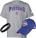 Detroit Pistons Youth Adidas Cap and Short Sleeve Tee Combo Pack