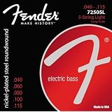 Fender 72505L Nickel/Steel Roundwound Bass Strings