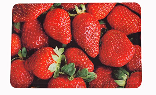 Michael Anthony Furniture Premium Anti-fatigue Memory Foam Kitchen Comfort Mat Strawberries (18