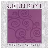 Pomegranate Klimt/ Square Embossed Designs Boxed Note Card Set (Pack of 2)