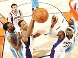 Denver Nuggets v Phoenix Suns: Channing Frye Photographic Poster Print by Barry Gossage, 12x16
