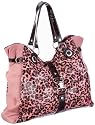Poodlebags Funkyline - natural wild - Sunday - 3FU0212SUNDM, Damen Umh&auml;ngetaschen, 50 x 15 x 35 cm (B x H x T)